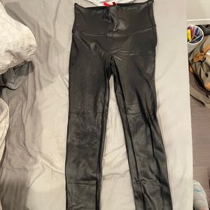 Spanx faux leather leggings